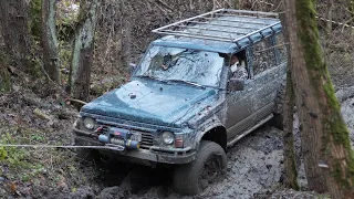 4x4 offroad Prajzský pohár Volume 3 Nissan Patrol Y60 Y61 Suzuki Samurai  Mitsubishi Pajero  2 časť.