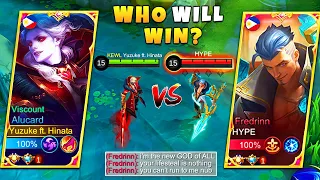 YUZUKE VS TOP GLOBAL FREDRINN TRASHTALKER! | WHO IS THE KING OF LIFESTEAL?! | (INTENSE MATCH! 🔥)