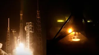 SpaceX Starlink 120 launch and Falcon 9 first stage landing, 8 November 2023