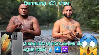 Samsung galaxy S21 ultra  Fuertes pruebas  De Resistencia  De Agua💧🏊🐟 no lo vas a creer🥶🥶