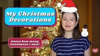 Home Tour (of my Christmas Decor) 🎄  - Carmina Villarroel Vlogs 📹