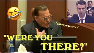 Johnny Depp being a COMEDIAN in court AGAIN (pt. 2) (funny moments)