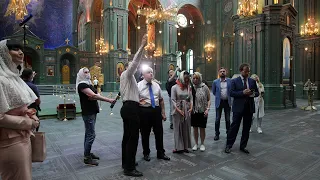 Сергей Миронов посетил храм Воскресения Христова – главный храм Вооруженных Сил РФ
