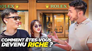 J'ai demandé aux CLIENTS de ROLEX : comment êtes-vous devenu RICHE ?