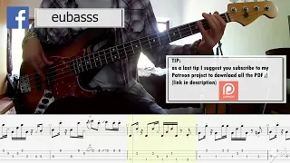 Parcels - Tieduprightnow BASS COVER + PLAY ALONG TAB + SCORE