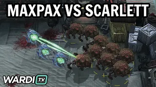 SWARMHOSTS! - MaxPax vs Scarlett (PvZ) - WardiTV TL Map Contest Tournament [StarCraft 2]