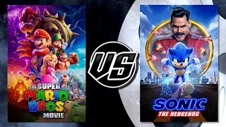 The Super Mario Bros Movie (2023) VS Sonic the Hedgehog (2020)