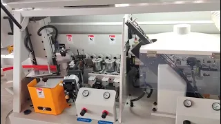 Testing video for E50A edge banding machine
