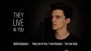 They Live In You - from Disney's The Lion King | Malte Kubowicz Cover // 2019