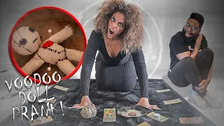 INSANE VOODOO DOLL PRANK ON MY HUSBAND *TERRIFYING*