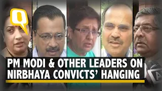 Nirbhaya Will Finally Rest In Peace: Leaders React to Convicts’ Hanging | The Quint
