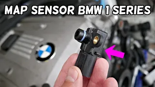 BMW 1 SERIES MAP SENSOR REPLACEMENT LOCATION BMW E81 E82 E87 E88