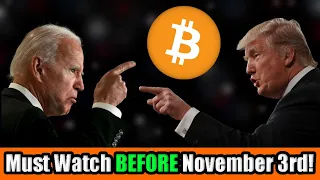 My Stock Market and Bitcoin Prediction for the 2020 US Election [Watch BEFORE November 3rd]