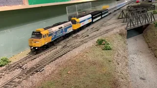 The Via Canadian in HO Scale