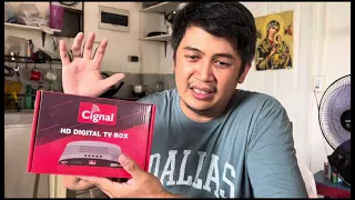HOW TO SET UP CIGNAL HD DIGITAL TV BOX | UNBOXING AND TUTORIAL ON HOW TO CONNECT CIGNAL DIGITAL TV
