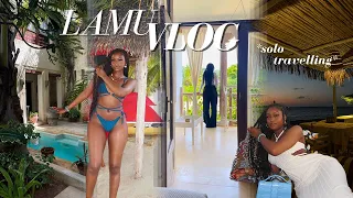 TRAVELING SOLO IN KENYA | MY STAY IN LAMU | KENYA VLOG PT.2