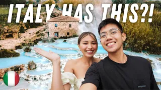 Saturnia Hot Springs in TUSCANY, ITALY is a must see! 🇮🇹