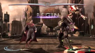 Injustice: Gods Among Us Ultimate Edition Superman VS Kryptonite Suit  Lex 1 vs 1 Fight