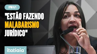 SENADOR PEDE SUSPENSÃO DE ELIZIANE GAMA DA CPMI; PRESIDENTE E RELATORA REBATEM