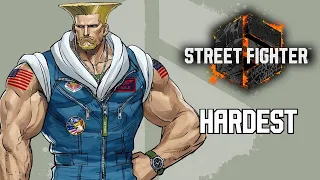 Street Fighter 6 - Guile Arcade Mode (HARDEST)