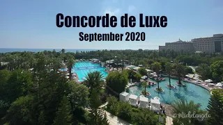 Concorde de Luxe Resort in Lara, Türkei (September 2020)