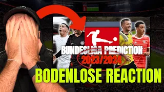 Die SCHLECHTESTE Bundesliga Prediction: Meine Reaction 🤦😬