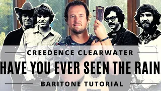 Have You Ever Seen The Rain | Creedence Clearwater | Baritone Ukulele Tutorial