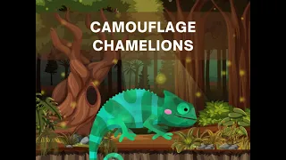 Camouflage Chameleon-Intro to art project