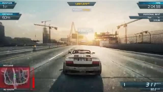 Need For Speed Most Wanted 2012 gameplay walkthrough most wanted 8 beat Mercedes Benz SL 65 AMG