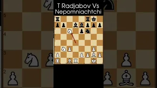 FIDE Candidates 2022 Round 3 | Teimour Radjabov Vs Ian Nepomniachtchi #short