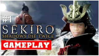 SEKIRO SHADOWS DIE TWICE - O Início de Gameplay, em Português PT-BR! #1