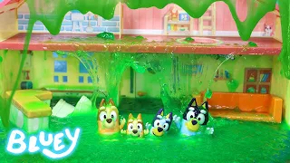 Bromas divertidas de  EPIC con juguetes de Bluey- Bluey Toys Chistes con limo- Orbeez - Slime