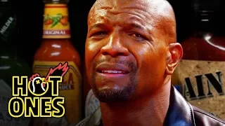 Terry Crews Hallucinates While Eating Spicy Wings | Hot Ones