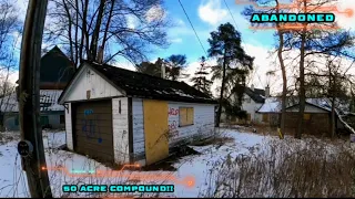 Huge Farmhouse Compound Abandoned Sitting on 50 Acres (6 Buildings) EXP.48