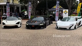 Supercar Sunday brought to you by Supercar Saturdays Florida at the Colonnade Sawgrass Mills Mall