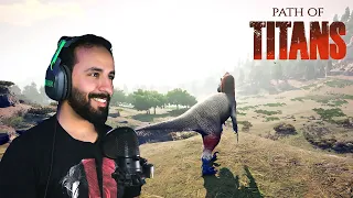 محاكي الديناصورات Path of Titans | تجربة التحديثات الجديدة…🦖☕️