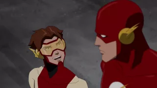 The Flash and Impulse talking really fast
