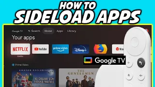 Sideload / install apps from unknown sources on Chromecast with Google TV