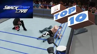 WWE 2k18 Top 10 SmackDown LIVE moments March 20 2018