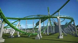 The Incredible Hulk Recreation (Planet Coaster)