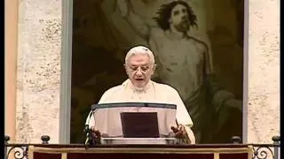 Benedict XVI: "hope and vigilance are fundamental in Christian life"