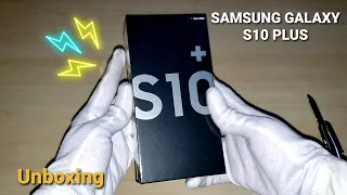 Samsung Galaxy S10 Plus con Procesador Snapdragon Unboxing - ASMR