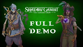 Shadow Gambit: The Cursed Crew: FULL DEMO [Hard Difficulty] (No Commentary)