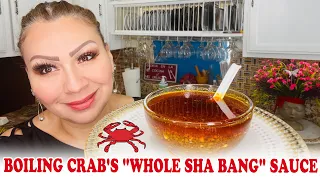 BOILING CRAB'S "WHOLE SHA BANG" | SECRET RECIPE