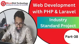 Web Design and Development with PHP & Laravel ।। Industrial training with live Project (Part-38)