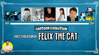 Voice Evolution of FELIX THE CAT - 100 Years Compared & Explained | CARTOON EVOLUTION