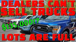 Car Dealers CAN'T SELL TRUCKS! They Are DROWNING In OVER PRICED TRUCKS