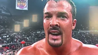 Do NOT Adjust your TV.. I am This Good Looking say Marcus into the Camera - Buff Bagwell nWo WCW 97