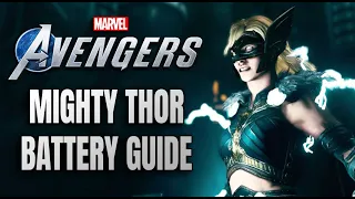 Marvel's Avengers -Jane Foster Mighty Thor Building Battery Effect with Status Gear & Skills (Guide)