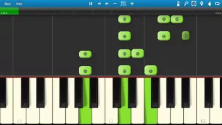 Drake - Back To Back  (Meek Mill Diss) - Piano Tutorial - How to play Back To Back - Synthesia